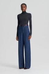 Tops | Women Scanlan Theodore BABYWOOL POLO Charcoal All