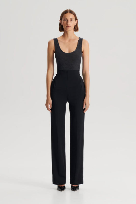 Tops | Women Scanlan Theodore BABYWOOL SINGLET Charcoal All