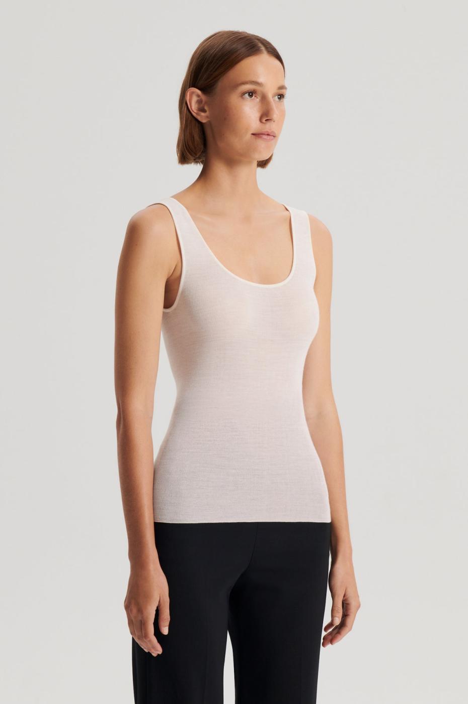 Tops | Women Scanlan Theodore BABYWOOL SINGLET Ivory All