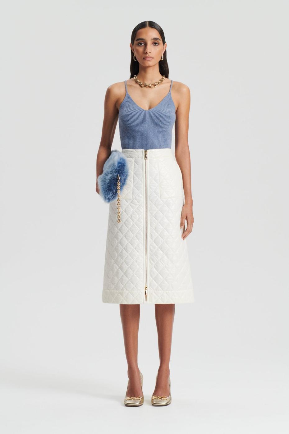 Tops | Women Scanlan Theodore CASHMERE CAMISOLE Denim