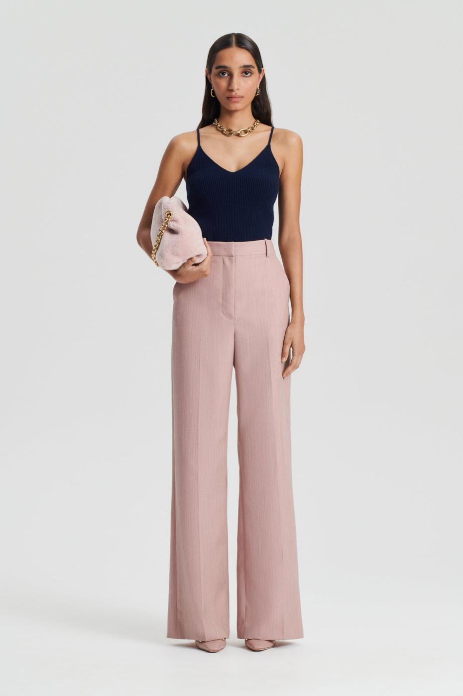 Tops | Women Scanlan Theodore CASHMERE CAMISOLE Navy X