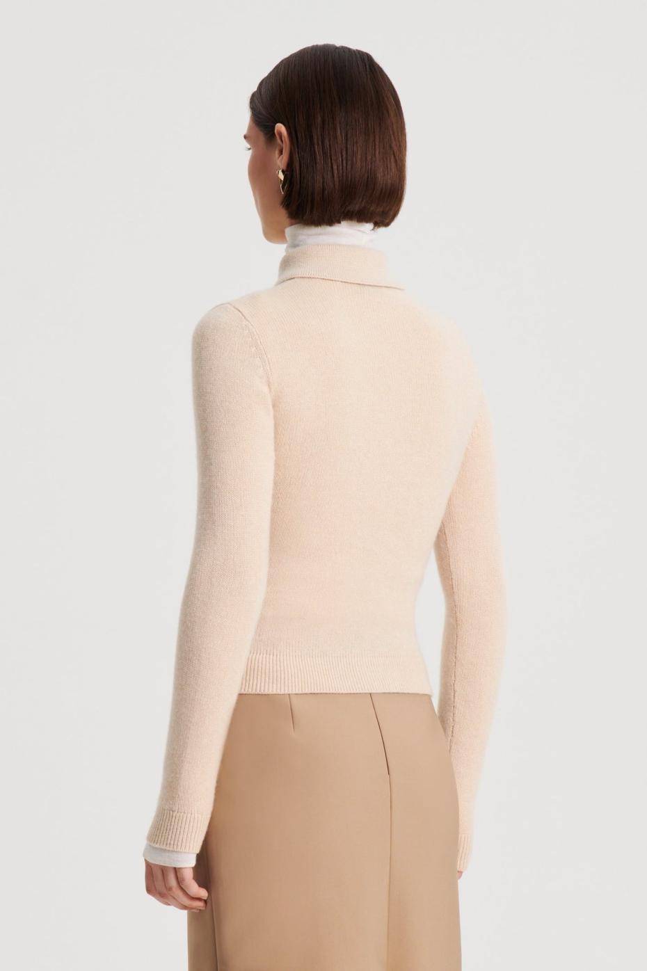 Tops | Women Scanlan Theodore CASHMERE SHIRT Oat