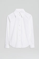 Tops | Women Scanlan Theodore COTTON SLIM FIT SHIRT White