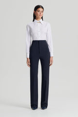 Tops | Women Scanlan Theodore COTTON SLIM FIT SHIRT White
