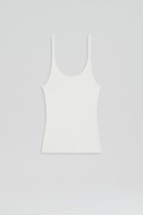 Tops | Women Scanlan Theodore CREPE KNIT RIB SINGLET Cream