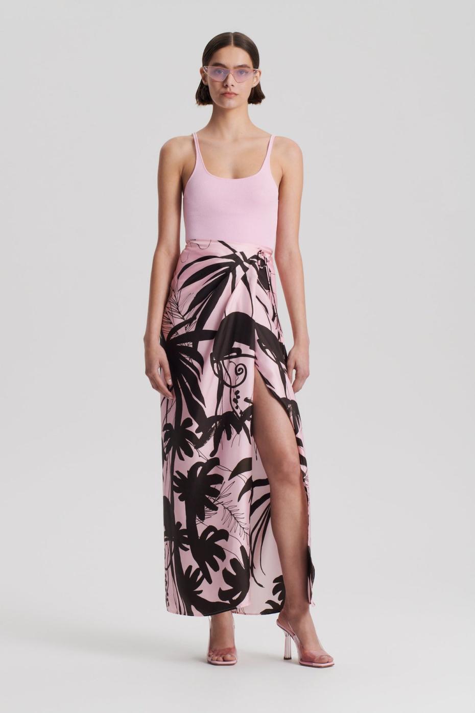 Tops | Women Scanlan Theodore CREPE KNIT RIB SINGLET Light.pink