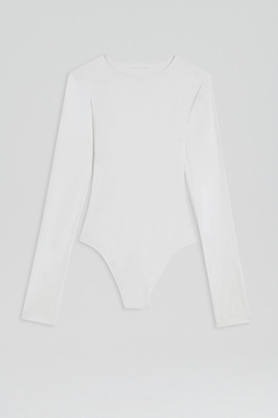 Tops | Women Scanlan Theodore CREW NECK BODYSUIT White