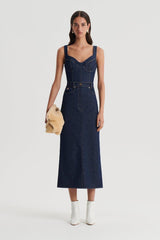 Tops | Women Scanlan Theodore DENIM BRALETTE Indigo.b