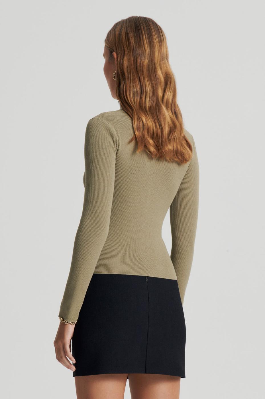 Tops | Women Scanlan Theodore KNIT SHIRT Safari