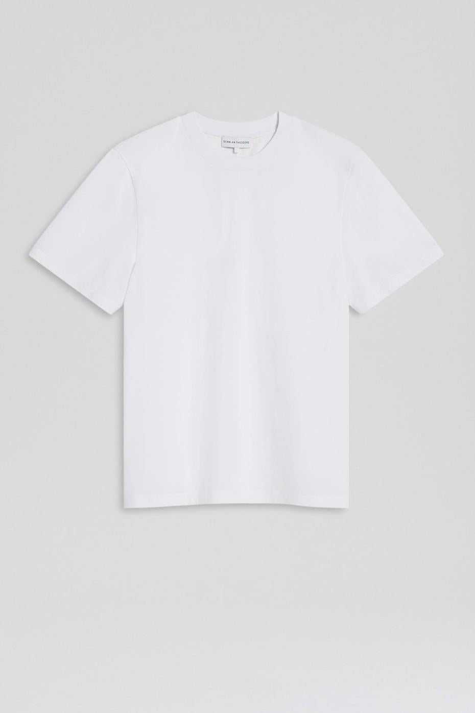 Tops | Women Scanlan Theodore MERCERISED LOOSE FIT TSHIRT White