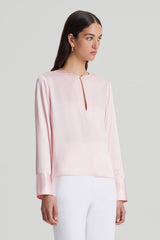 Tops | Women Scanlan Theodore SILK SATIN TOP Pale.pink