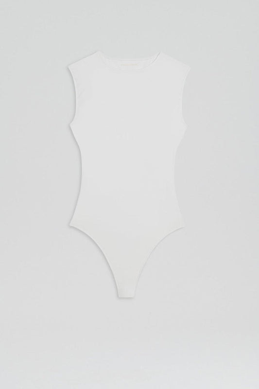 Tops | Women Scanlan Theodore SLEEVELESS BODYSUIT White