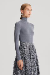 Tops | Women Scanlan Theodore SPARKLE POLO TOP Silver