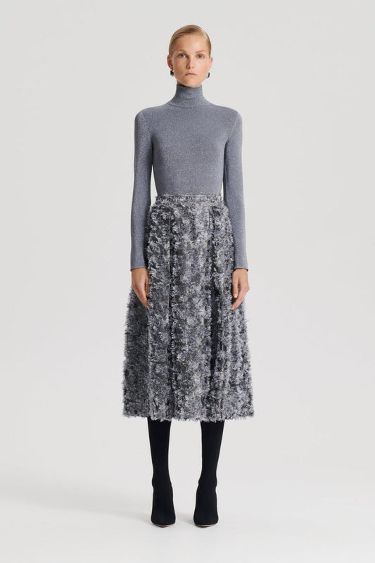 Tops | Women Scanlan Theodore SPARKLE POLO TOP Silver