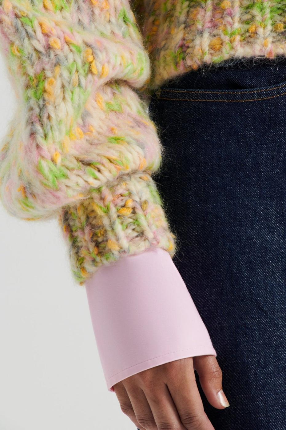 Tops | Women Scanlan Theodore TEXTURED COCOON SWEATER Multi