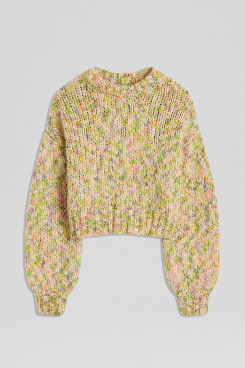 Tops | Women Scanlan Theodore TEXTURED COCOON SWEATER Multi