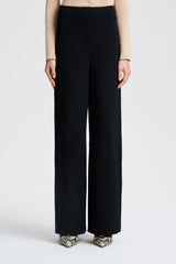 Trousers | Women Scanlan Theodore CREPE KNIT TROUSER Black