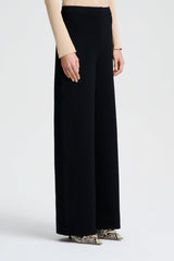 Trousers | Women Scanlan Theodore CREPE KNIT TROUSER Black