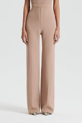 Trousers | Women Scanlan Theodore CREPE KNIT TROUSER Oat