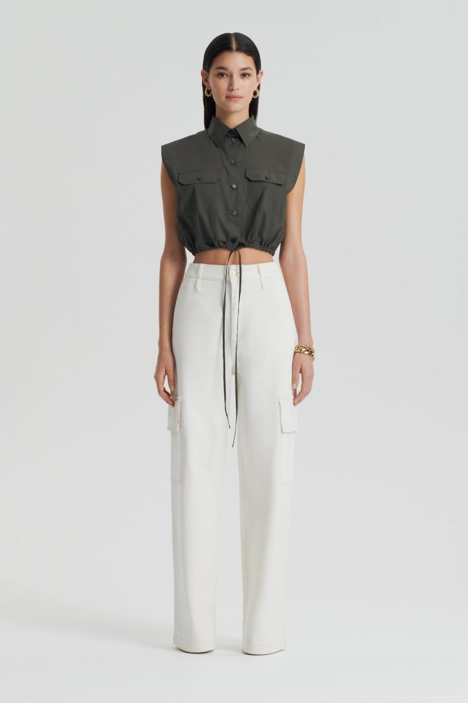 Trousers | Women Scanlan Theodore DENIM CARGO JEAN Natura.11.5