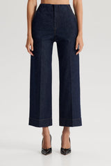 Trousers | Women Scanlan Theodore DENIM CROPPED JEAN Indigo.b