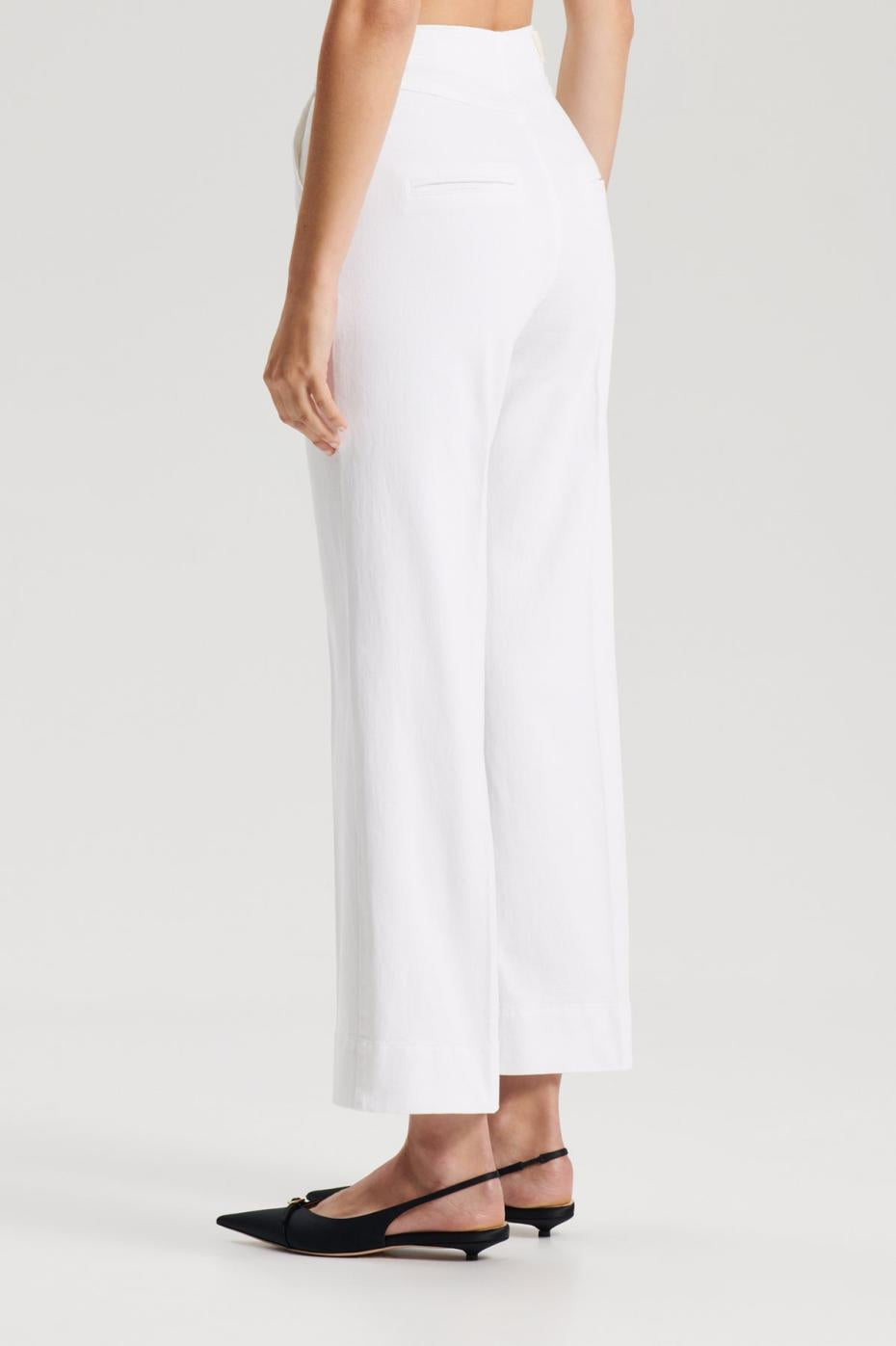 Trousers | Women Scanlan Theodore DENIM CROPPED JEAN White