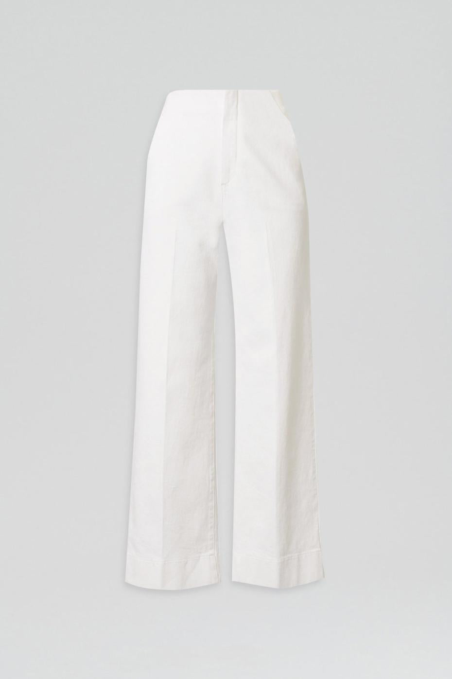 Trousers | Women Scanlan Theodore DENIM CROPPED JEAN White