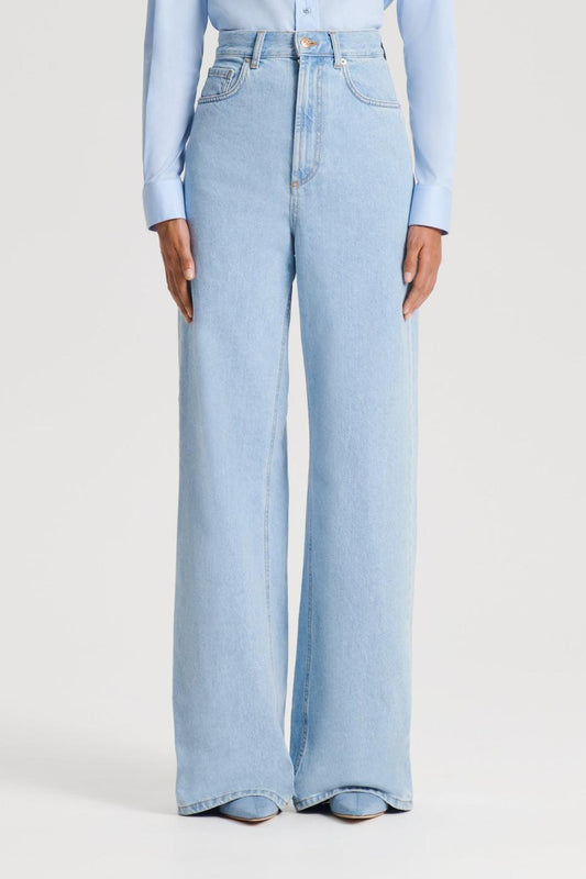 Trousers | Women Scanlan Theodore DENIM DRAPE LEG JEAN Light.indigo11.75