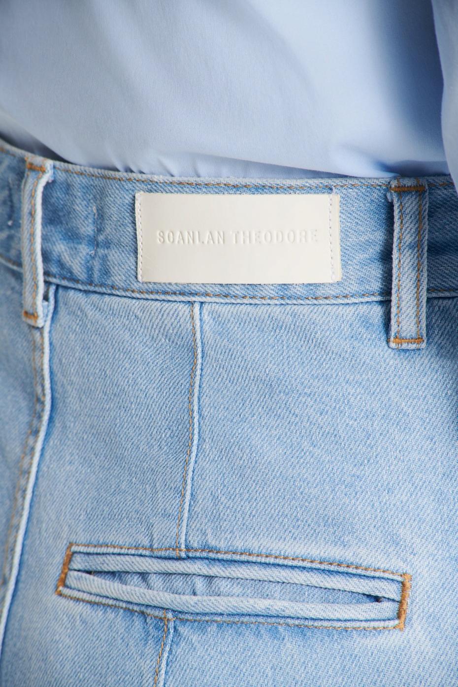 Trousers | Women Scanlan Theodore DENIM DRAPE LEG JEAN Light.indigo11.75