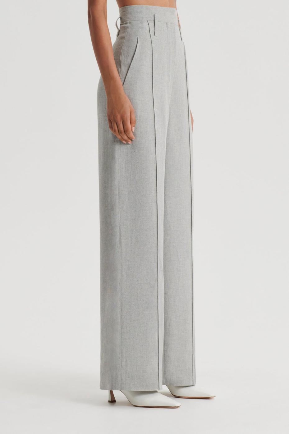 Trousers | Women Scanlan Theodore DRAPED TAILORED TROUSER Pale.grey
