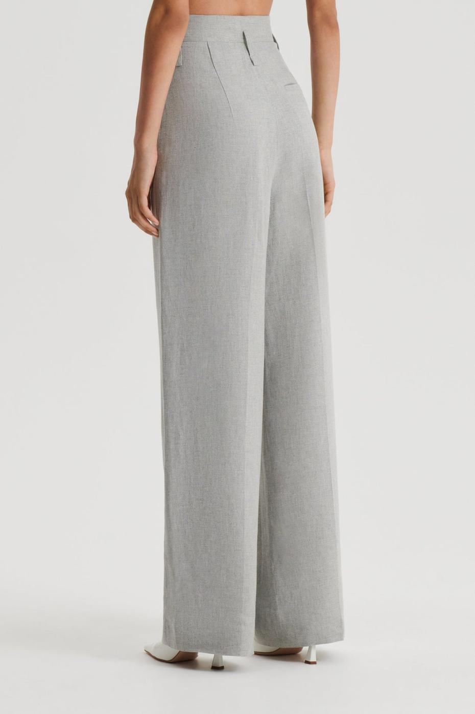 Trousers | Women Scanlan Theodore DRAPED TAILORED TROUSER Pale.grey