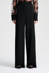 Trousers | Women Scanlan Theodore GOTHAM TAILORED TROUSER Black