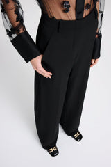 Trousers | Women Scanlan Theodore GOTHAM TAILORED TROUSER Black