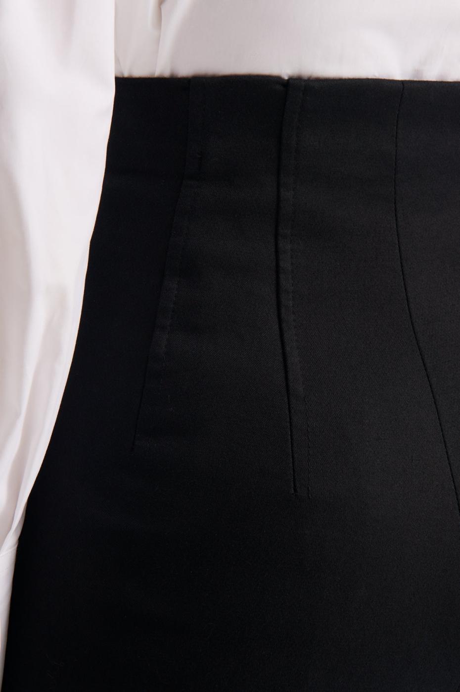 Trousers | Women Scanlan Theodore MERCERISED COTTON TROUSER Black