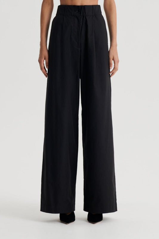 Trousers | Women Scanlan Theodore PLEAT CARGO TROUSER Black