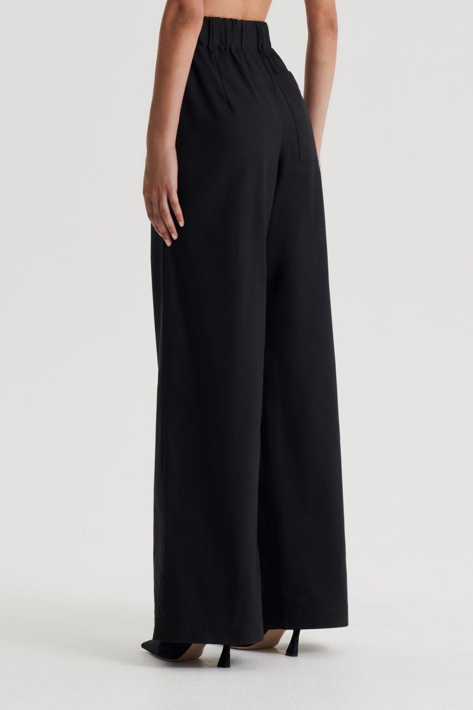 Trousers | Women Scanlan Theodore PLEAT CARGO TROUSER Black