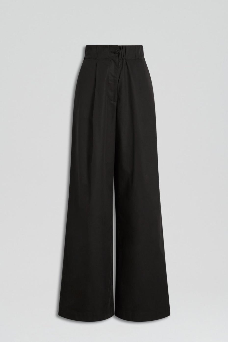 Trousers | Women Scanlan Theodore PLEAT CARGO TROUSER Black