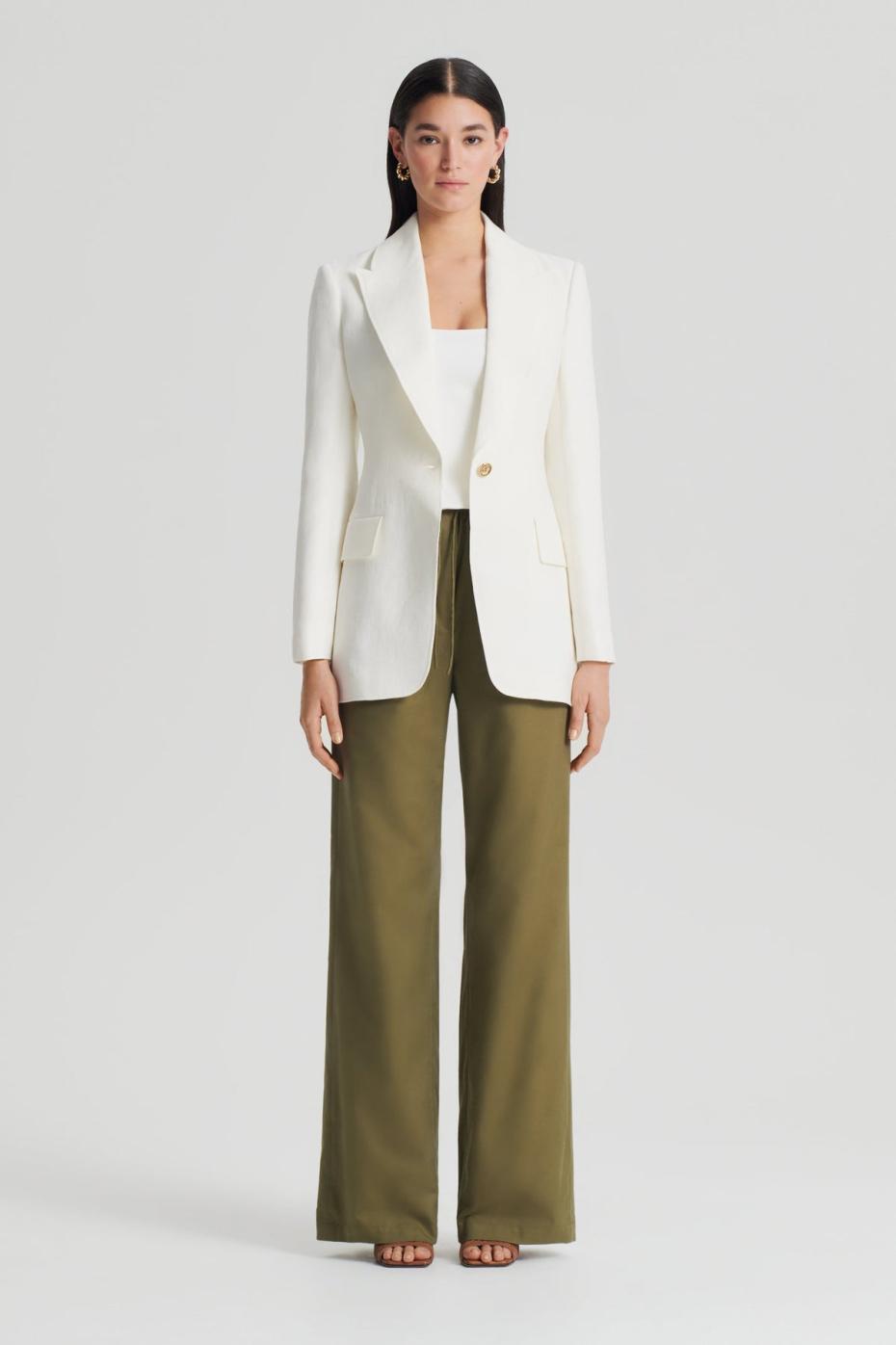 Trousers | Women Scanlan Theodore POCKET CARGO Khaki