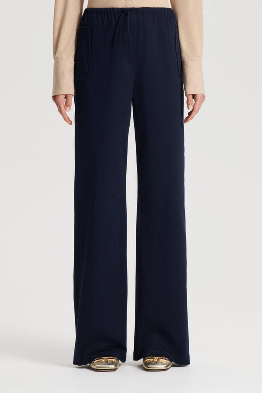 Trousers | Women Scanlan Theodore POCKET CARGO Navy