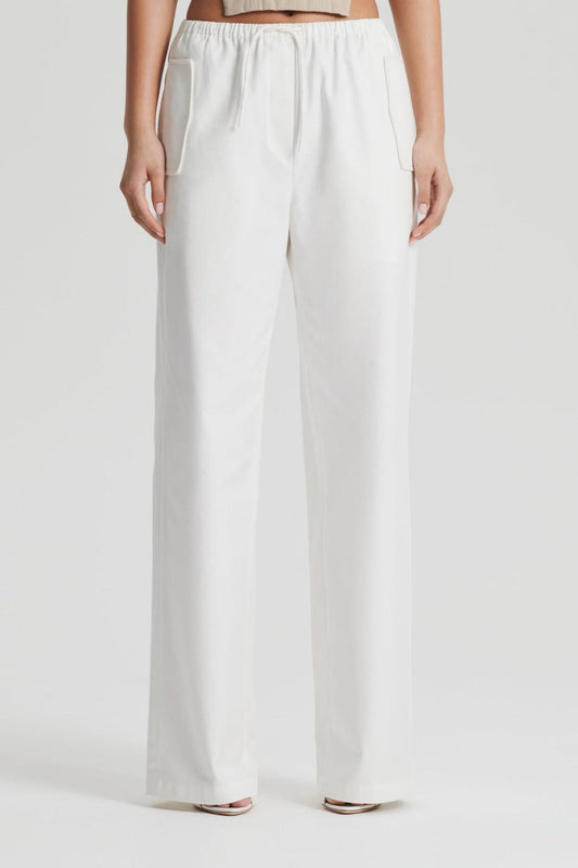 Trousers | Women Scanlan Theodore POCKET CARGO White