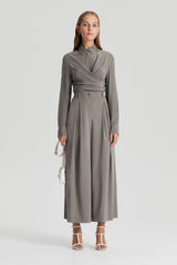 Trousers | Women Scanlan Theodore SILK CROP TROUSER Taupe