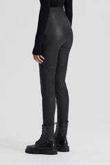 Trousers | Women Scanlan Theodore STRETCH LEATHER LEGGING Black