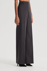 Trousers | Women Scanlan Theodore STRIPE MID RISE TROUSER Grey