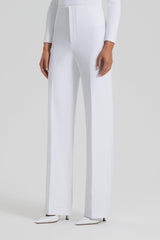 Trousers | Women Scanlan Theodore TAILORED CREPE TROUSER White