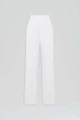 Trousers | Women Scanlan Theodore TAILORED CREPE TROUSER White