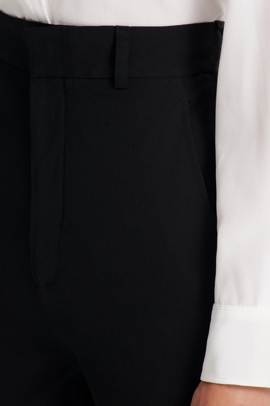 Trousers | Women Scanlan Theodore TAILORED CROPPED TROUSER Black