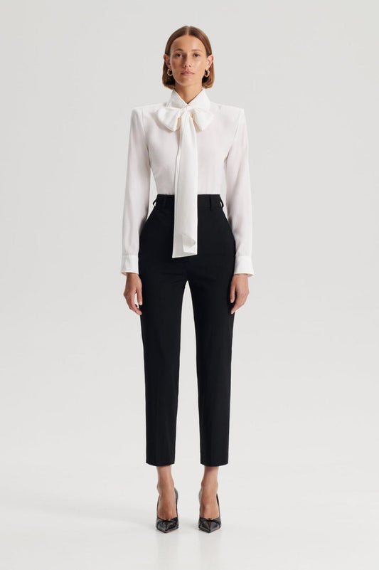 Trousers | Women Scanlan Theodore TAILORED CROPPED TROUSER Black