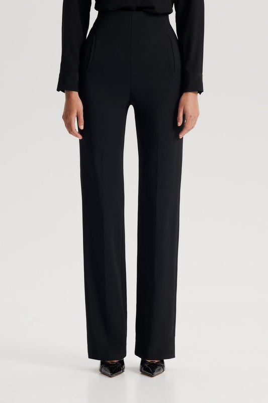Trousers | Women Scanlan Theodore TAILORED HIGH WAIST TROUSER Black