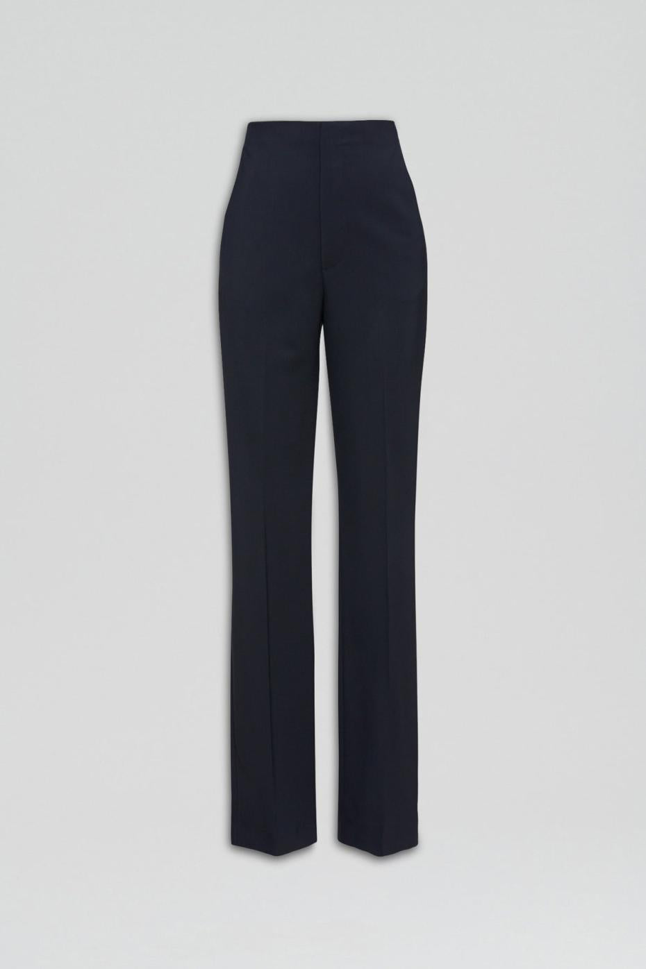 Trousers | Women Scanlan Theodore TAILORED SLIM TROUSER Navy