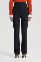Trousers | Women Scanlan Theodore TAILORED STRIPE TROUSER Charcoal